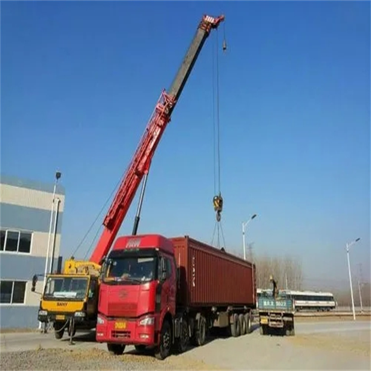 嵊泗县哪里有租吊车的-租随车吊拉货