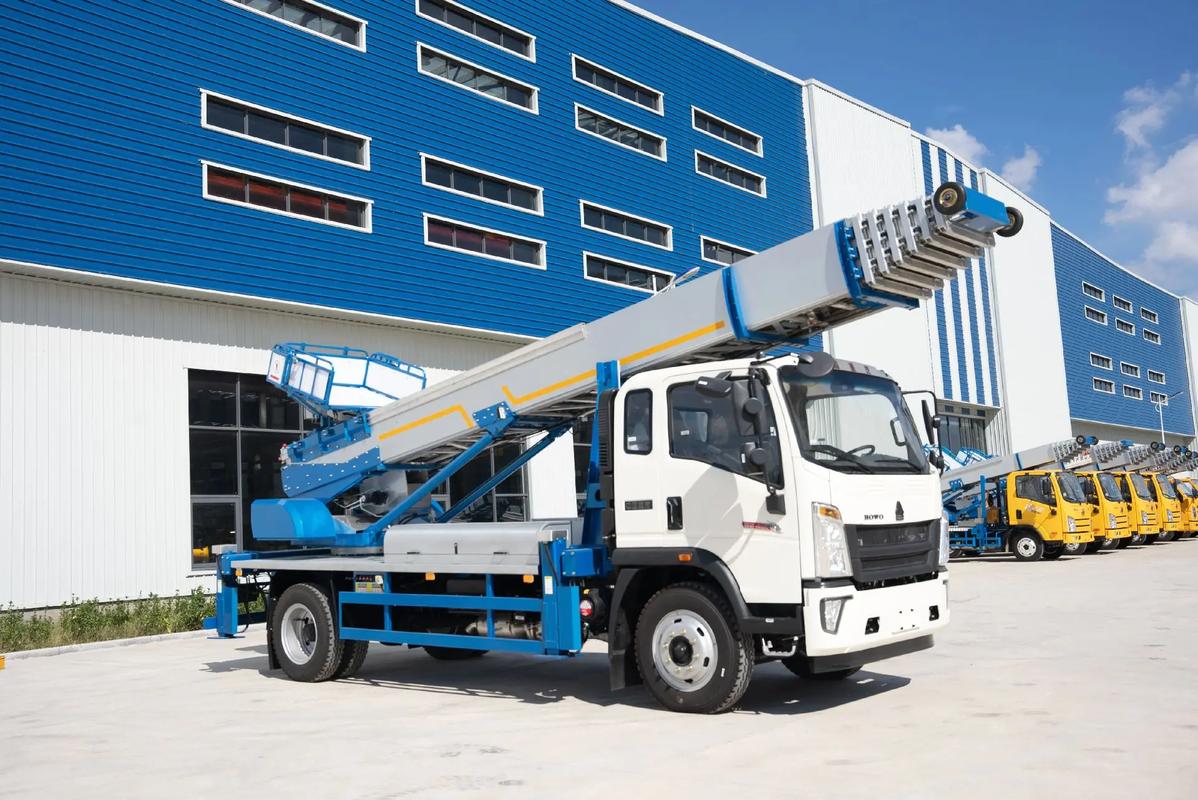 嵊泗县出租云梯车高空作业车 建筑垃圾搬运